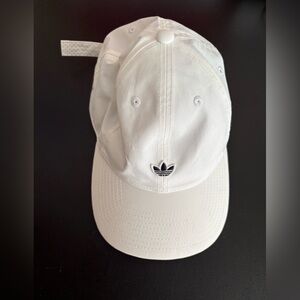 Adidas baseball cap with adjustable strap- White